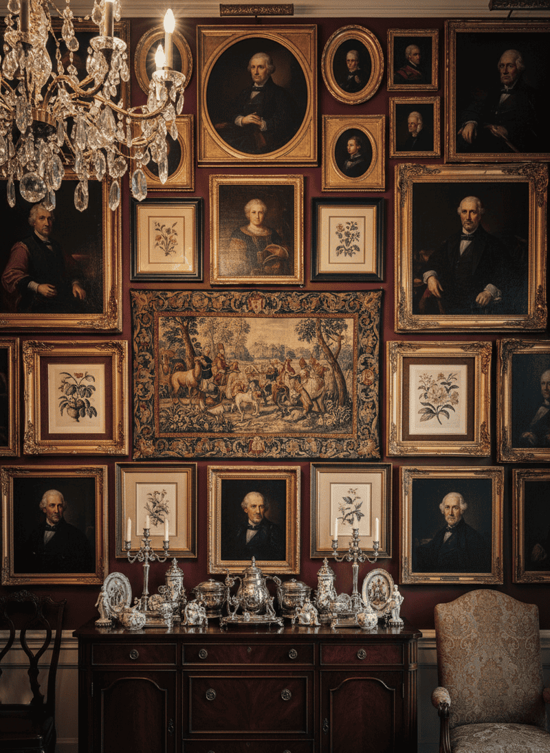 Overly Formal Wall Decor