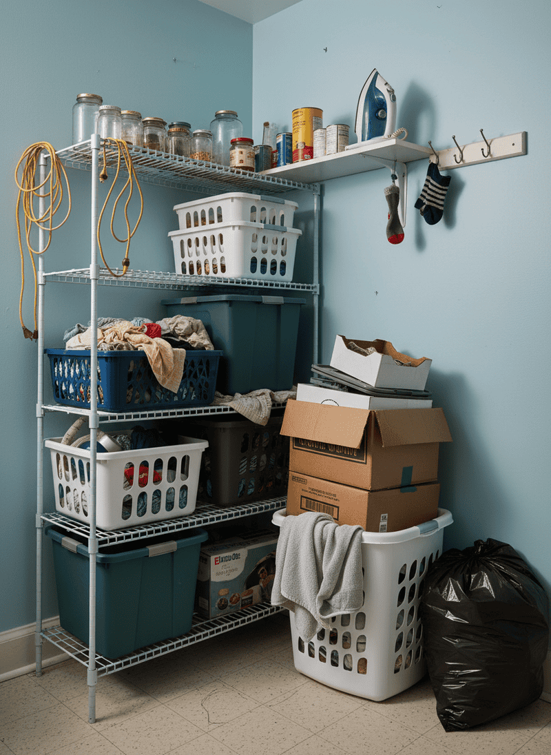 Unattractive or Mismatched Storage