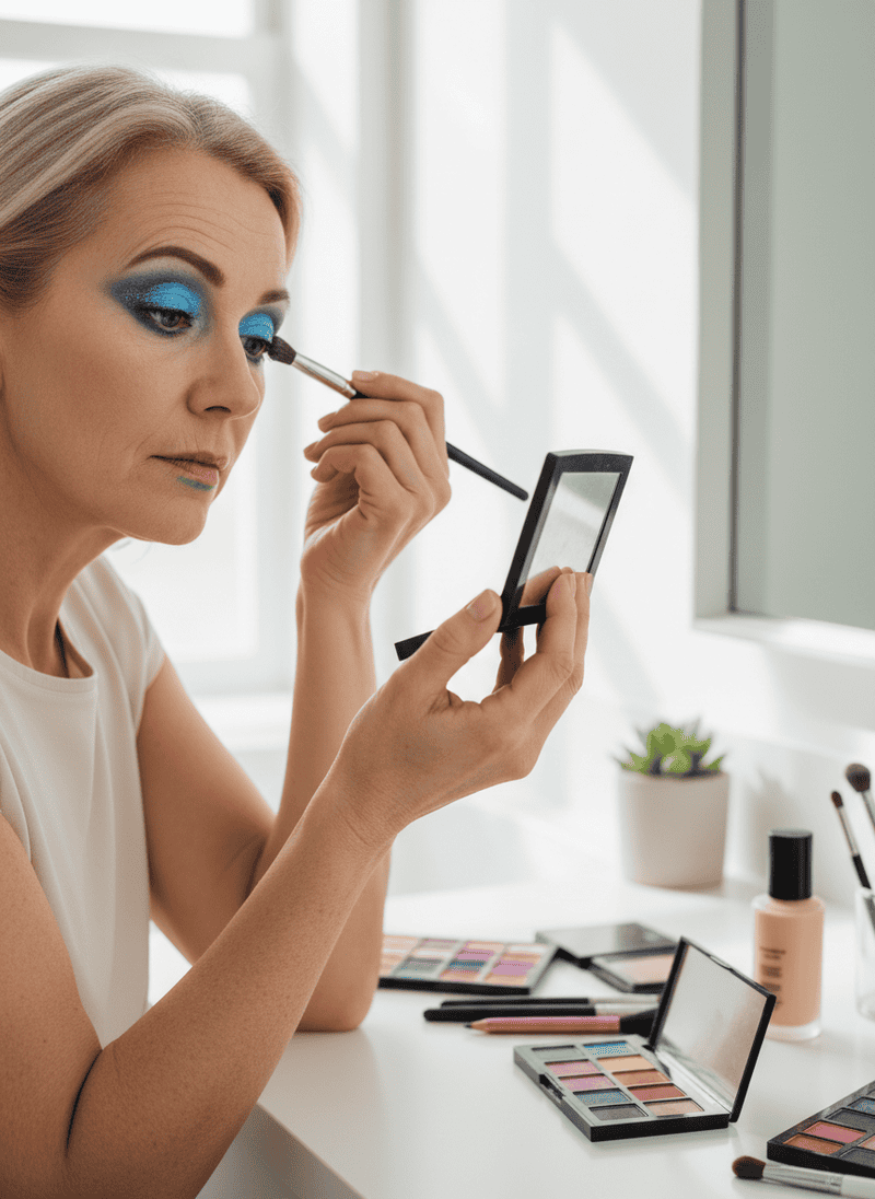 Wrong Eyeshadow Application and Colors