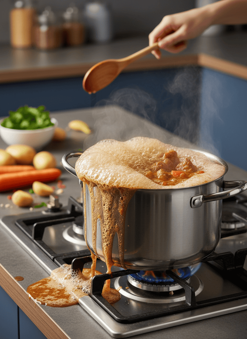 Boiling Instead of Simmering