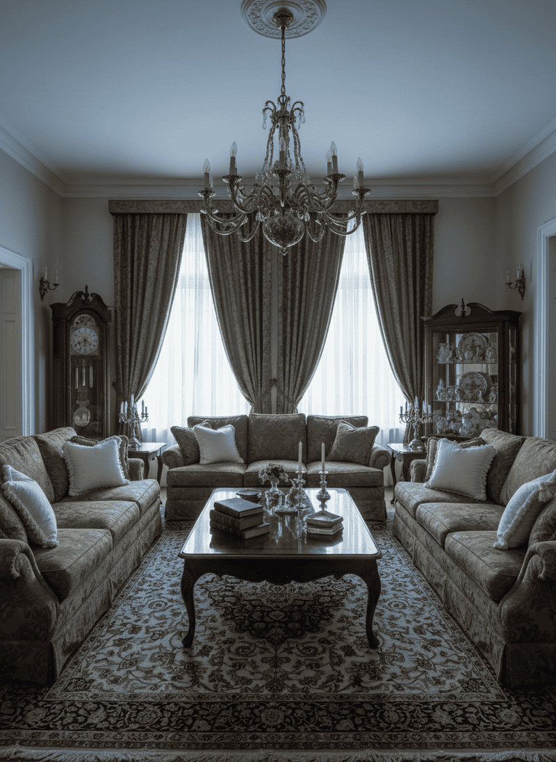 Overly Formal and Unused Living Rooms