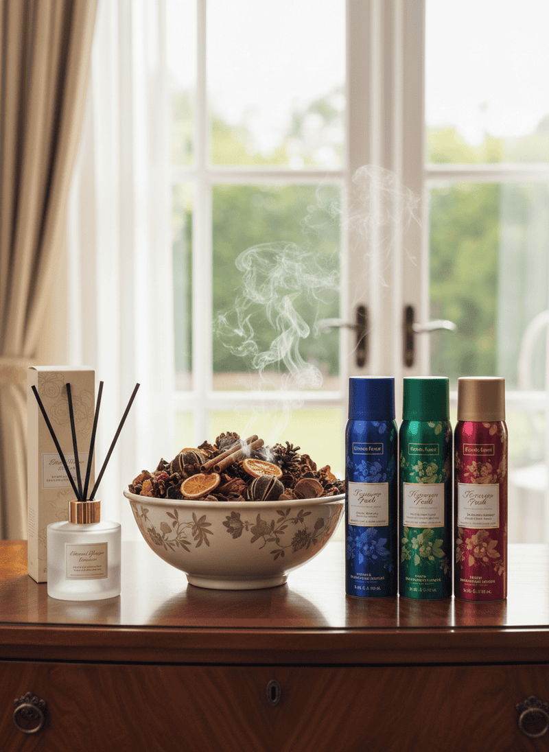 Strong, Lingering Air Fresheners or Potpourri