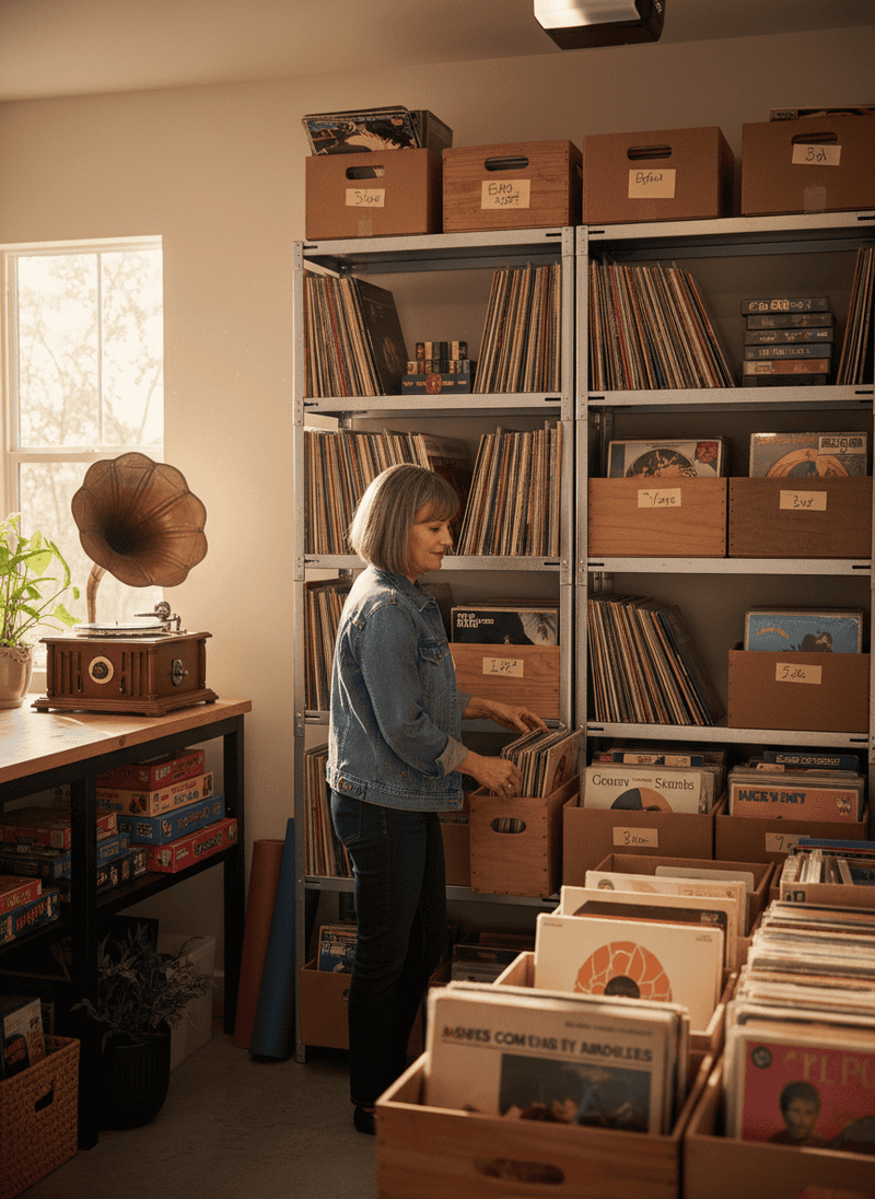 A Trove of Old Records and Media