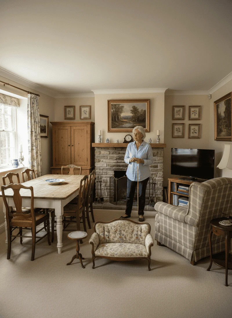 Ignoring Scale and Proportion in Furniture Placement