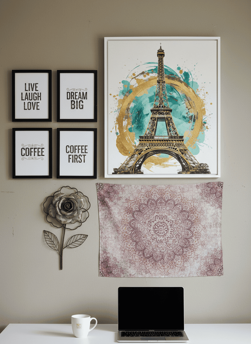 Outdated or Mass-Produced Wall Art