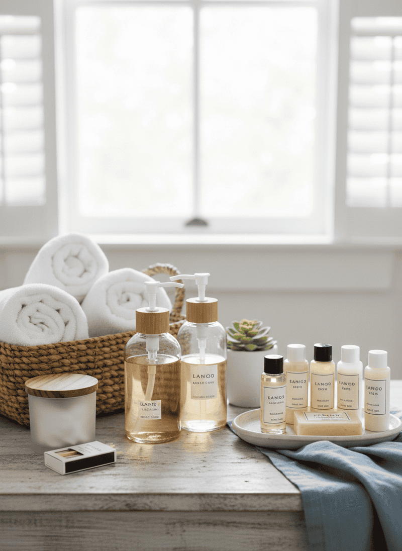 Thoughtful Guest Bathroom Essentials