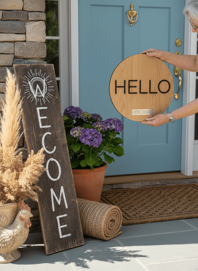 Updating Outdated Welcome Signs and Plaques
