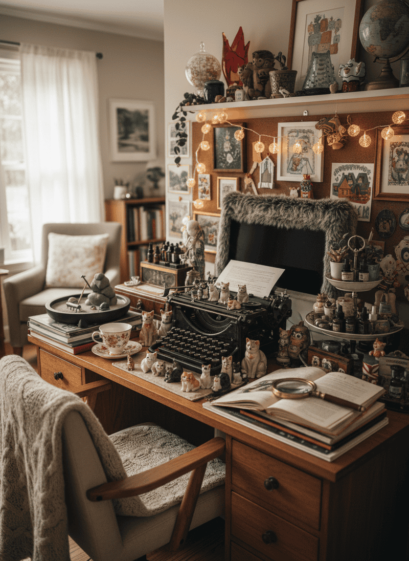 An Overload of Desktop Knick-Knacks