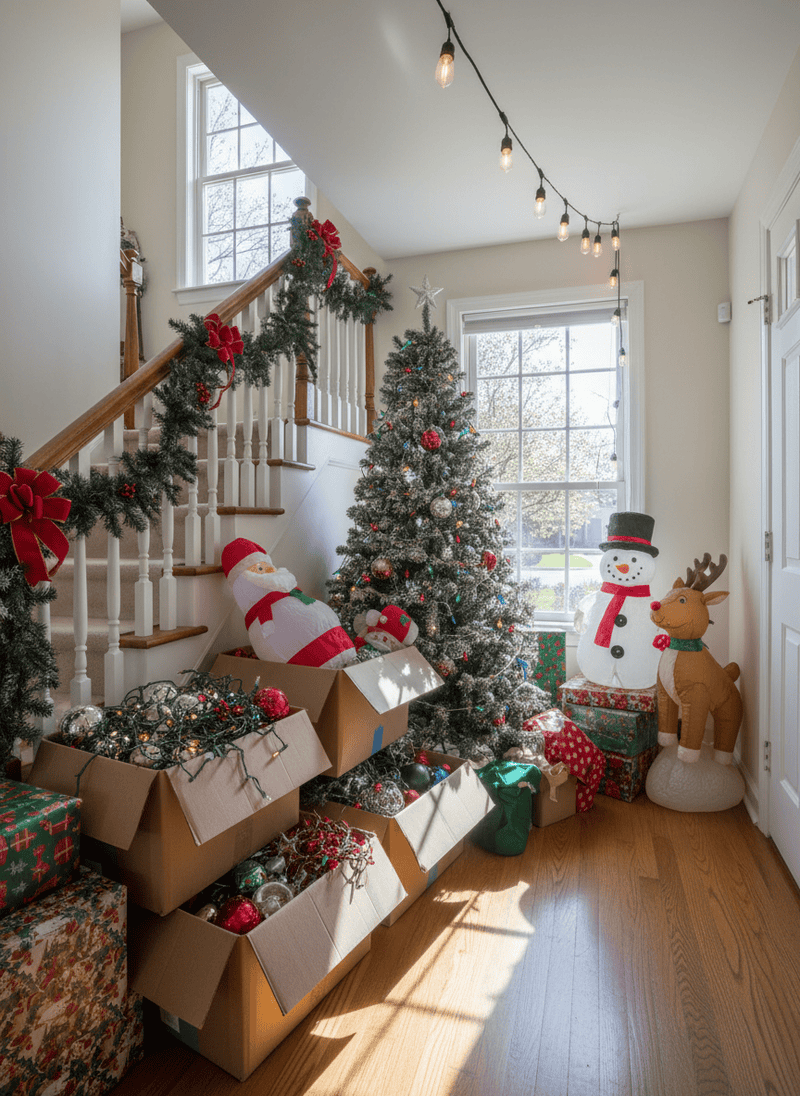 Excessive Holiday Decor (Out of Season)