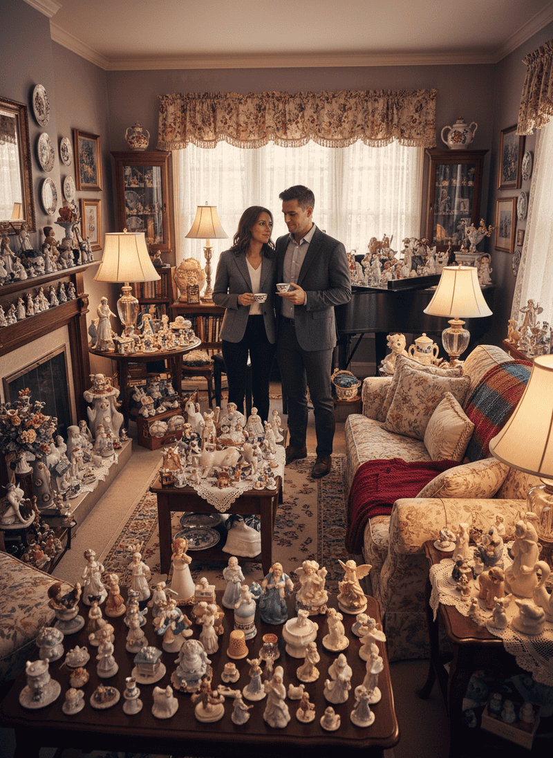Figurine Collections on Every Surface