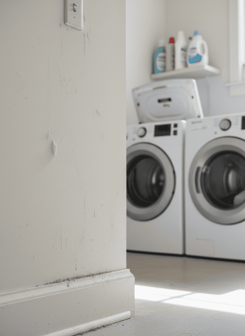 Forgetting to Clean Walls and Baseboards