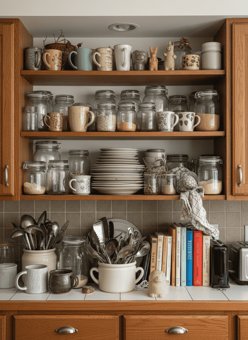 Uncurated Open Shelving Collections