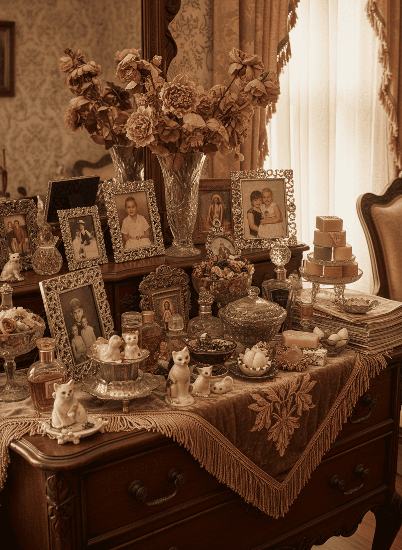 Overly Decorative and Crowded Surfaces