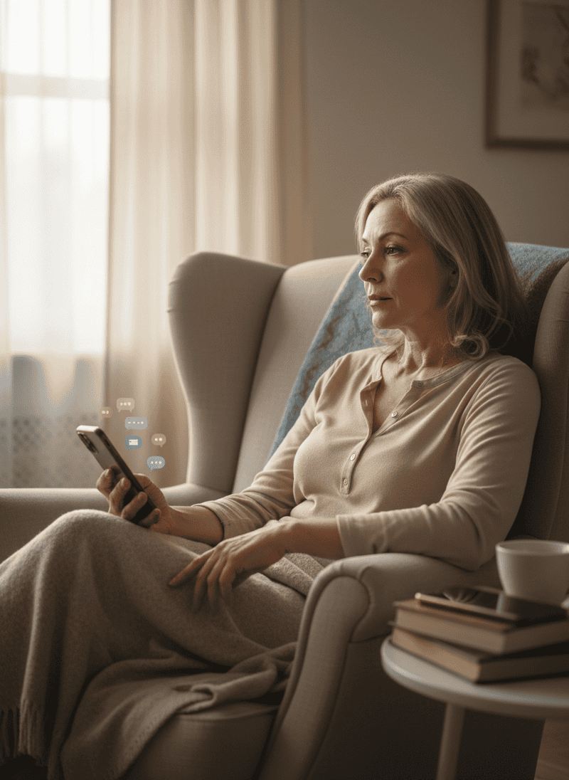 She Becomes Less Responsive to Messages