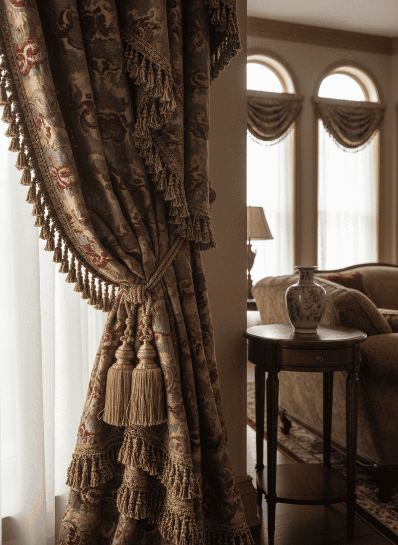 Heavy Tassels and Fringes