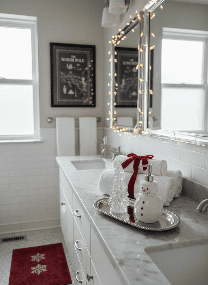 Holiday-Themed Bathroom Decor Year-Round