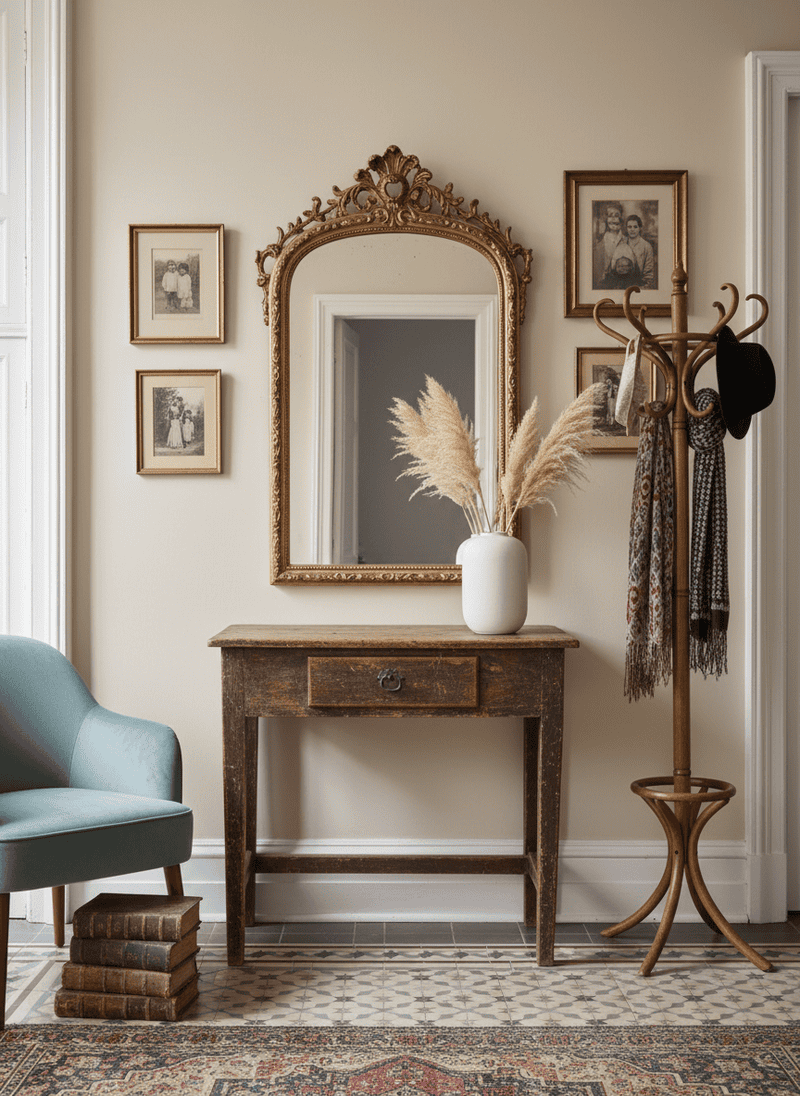 Mismatched or Hand-Me-Down Furniture