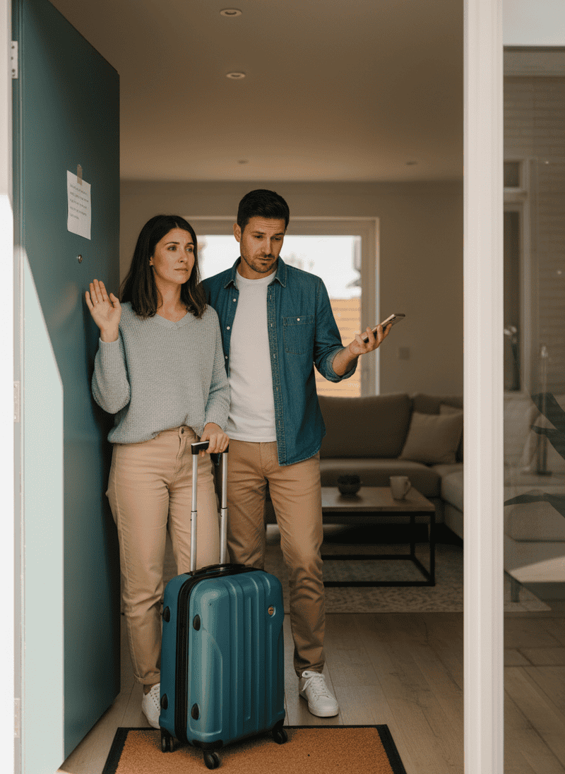 Not Providing Clear Departure Instructions or Saying Goodbye Properly