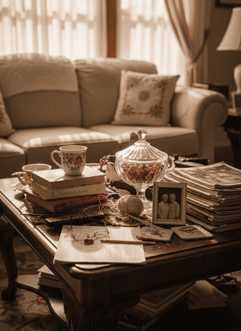 Cluttered Coffee Tables
