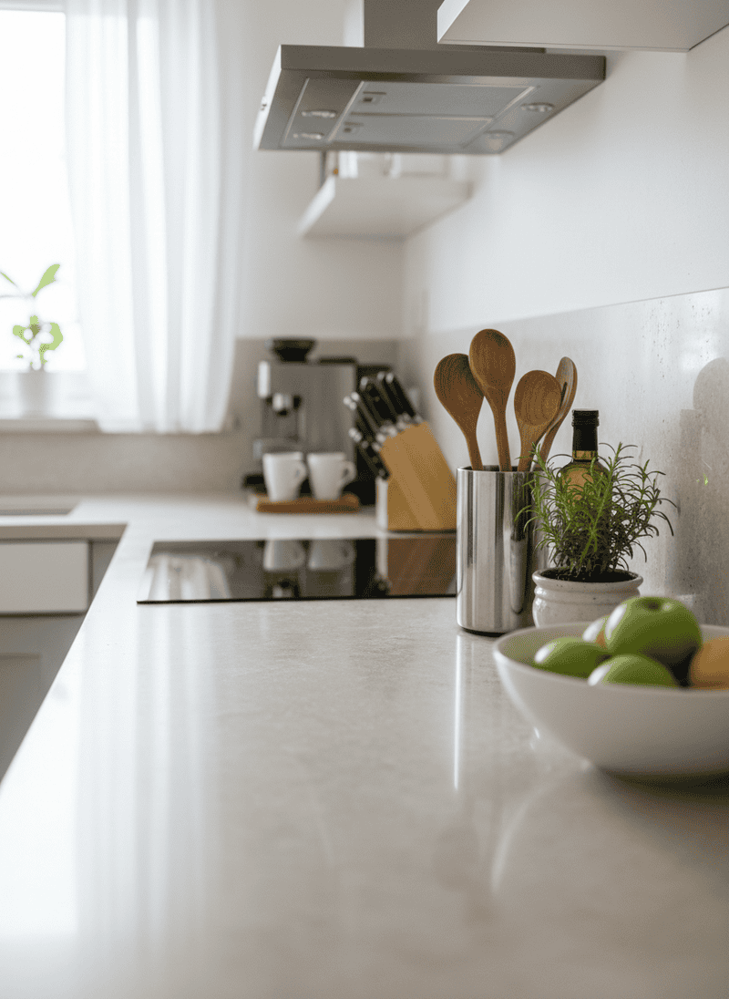 Decluttering Overloaded Countertops for a Spacious Feel