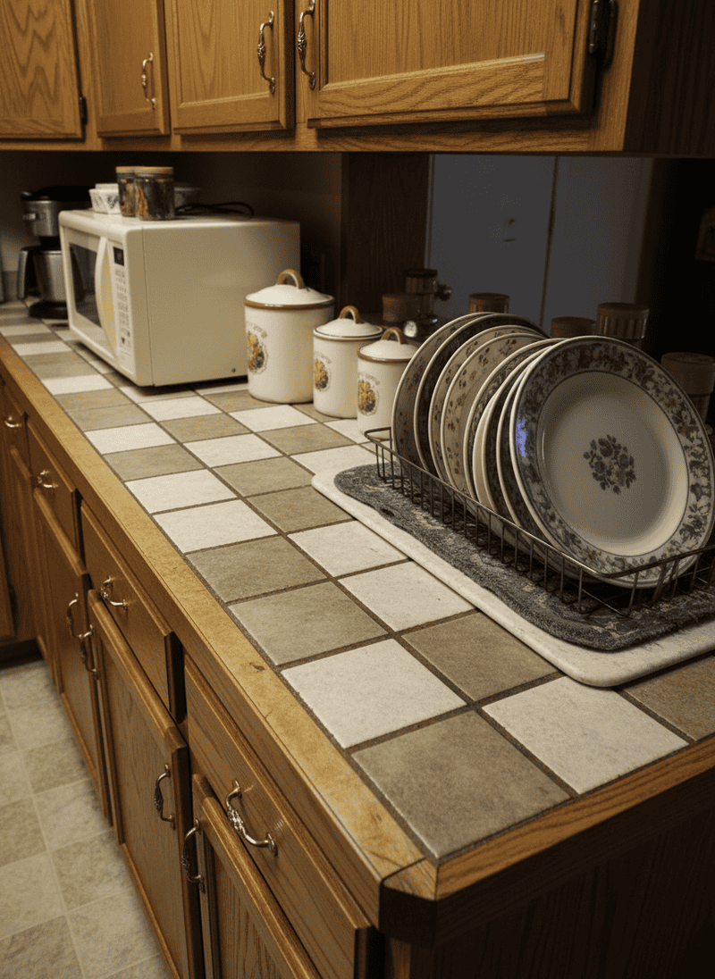 Tiled Countertops
