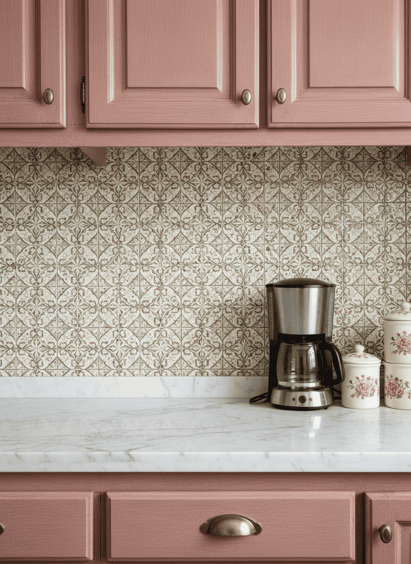 Busy Backsplashes with Small, Intricate Patterns