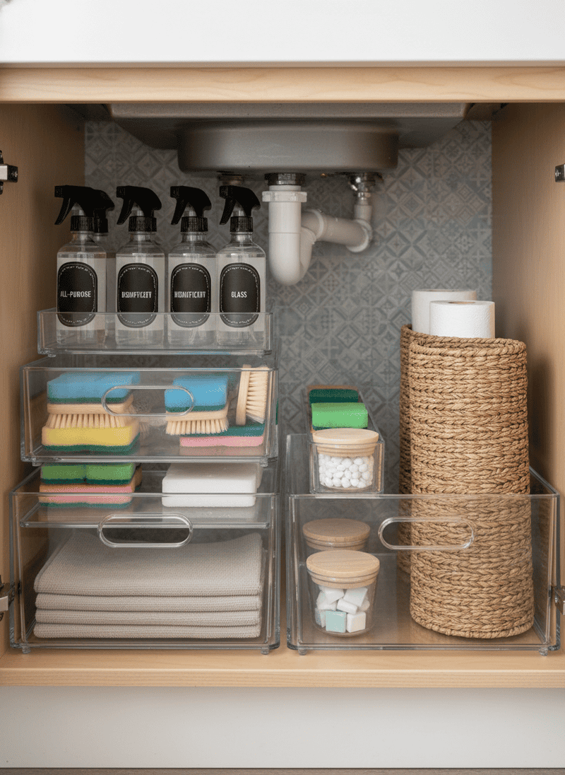 Organizing the Under-Sink Chaos