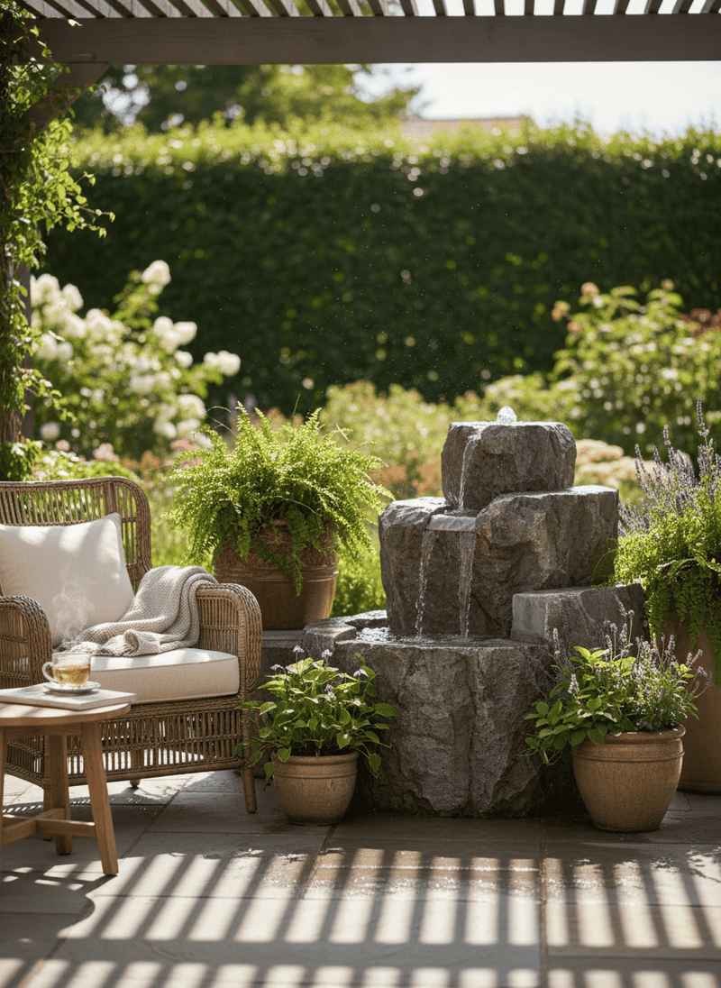 Water Features & Soothing Sounds