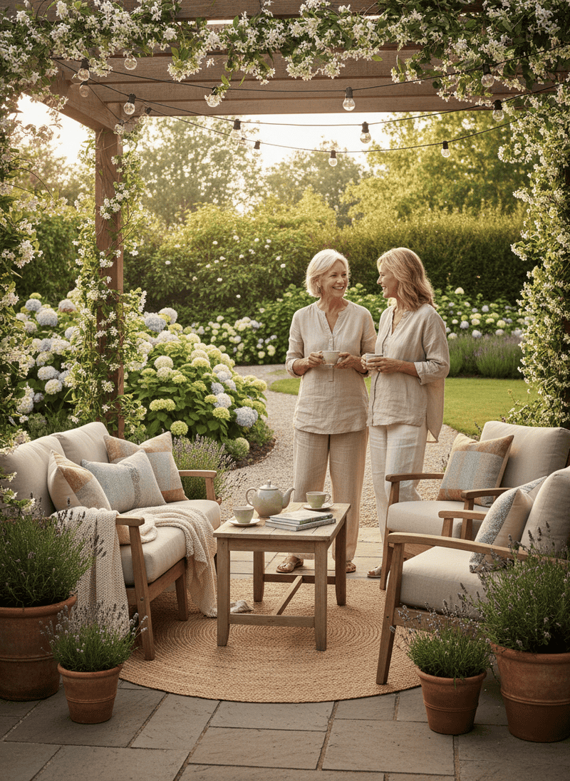 Cozy Outdoor Seating Area