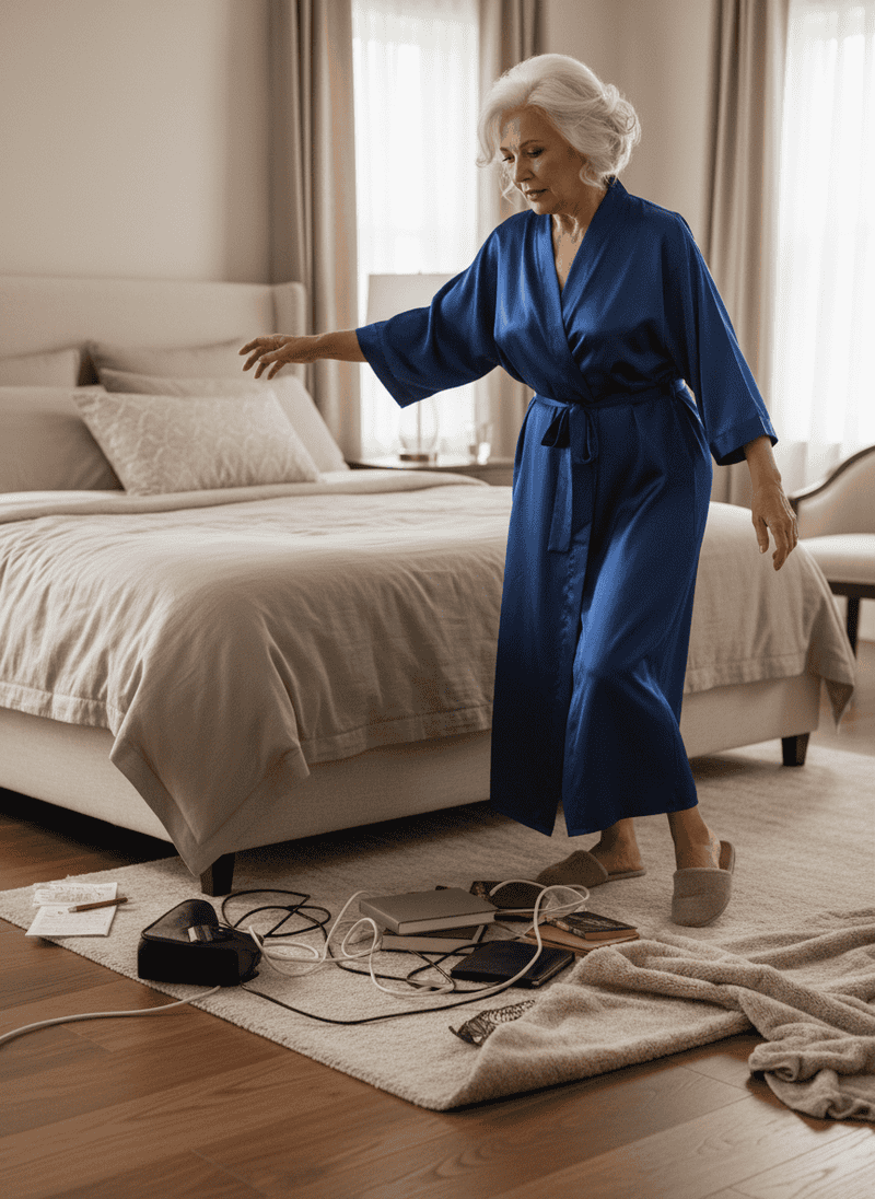 Ignoring Personal Safety with Trip Hazards