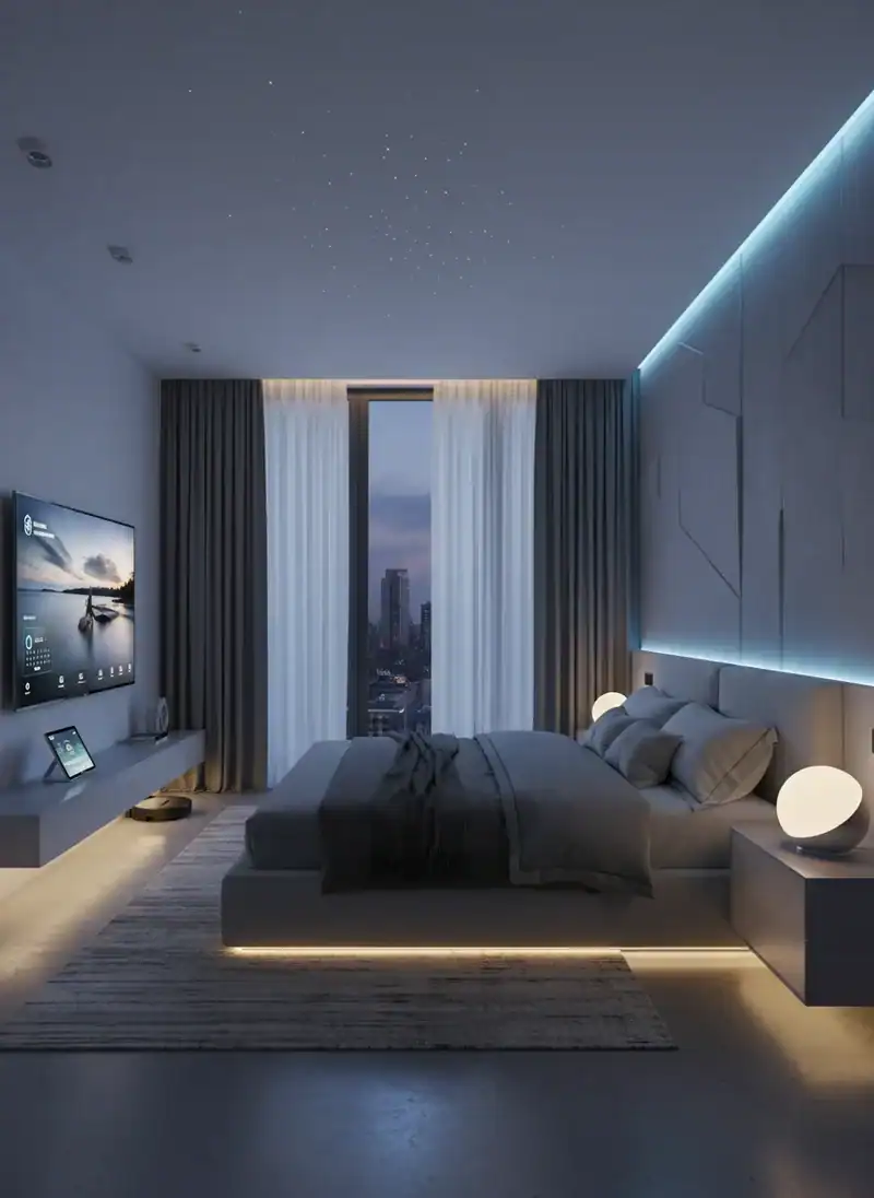 Tech-Integrated Smart Room