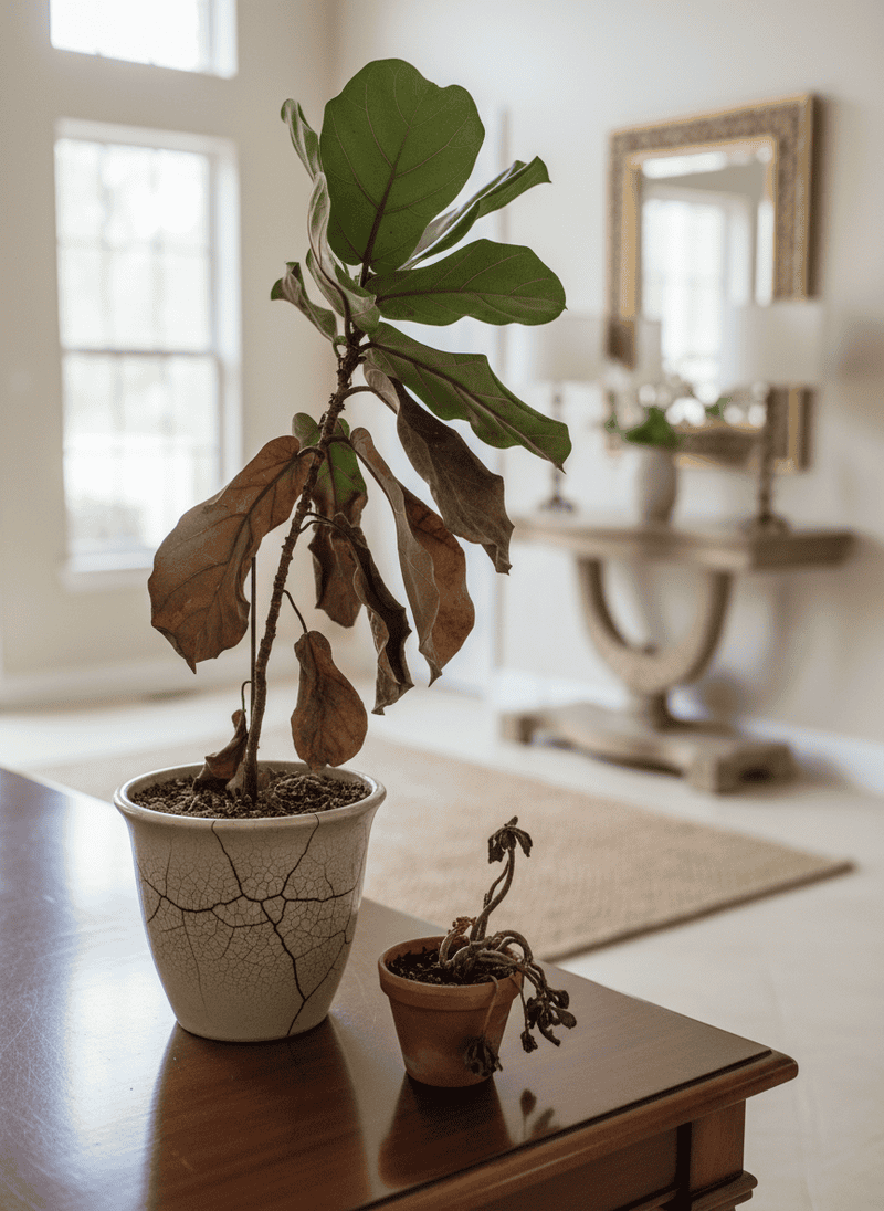 Unhealthy or Dead Plants