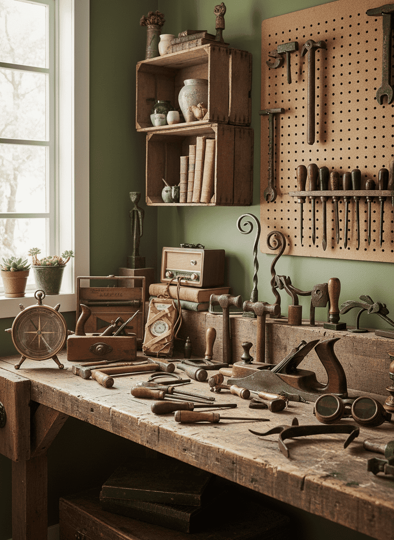 An Eclectic Collection of Vintage Tools