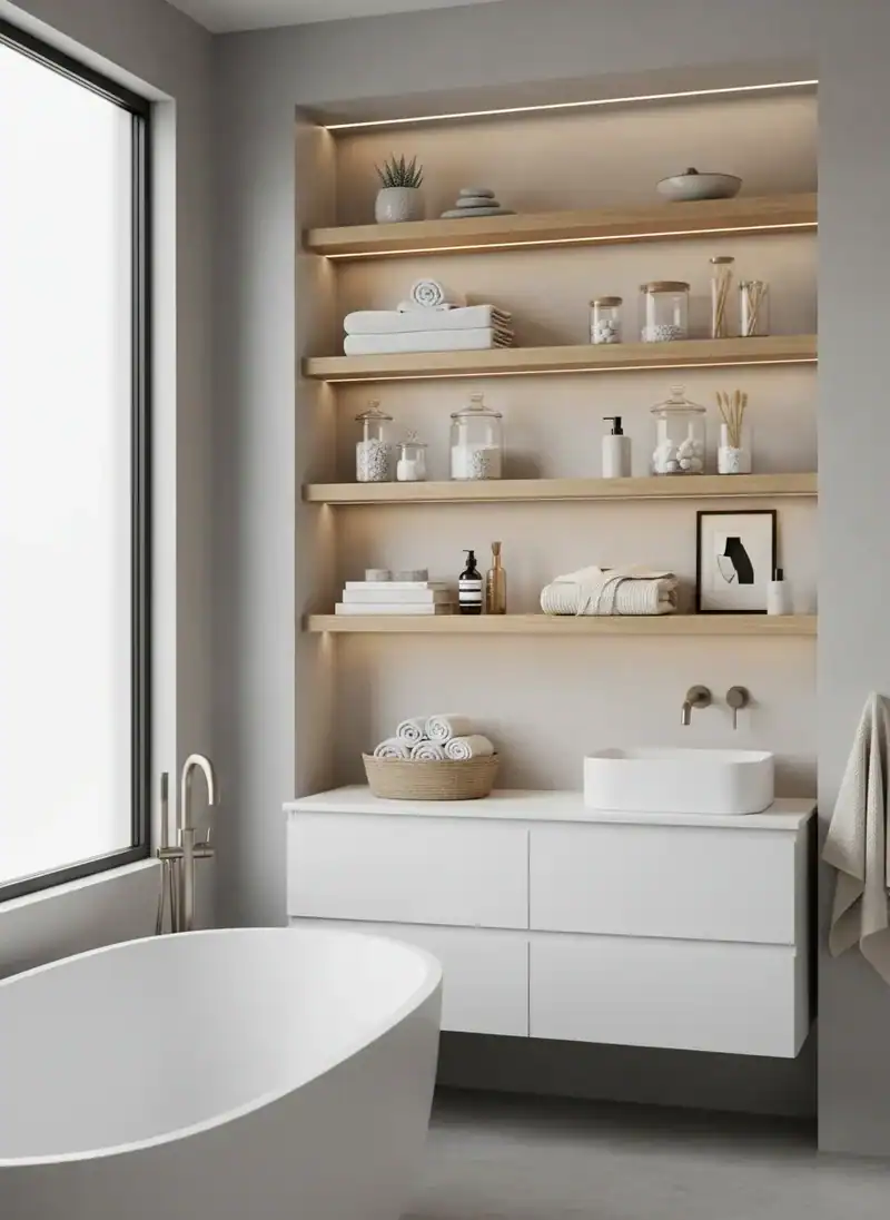 Open Shelving for Thoughtful Display