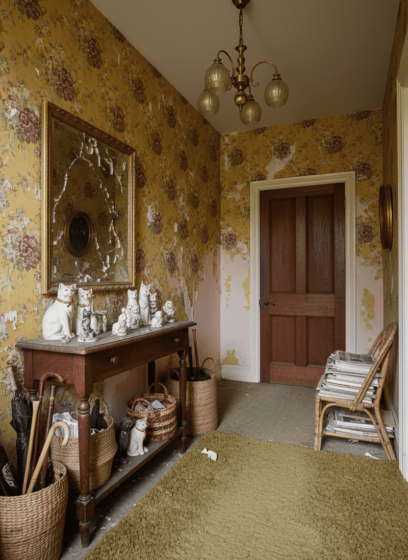 Outdated Paint Colors or Wallpaper