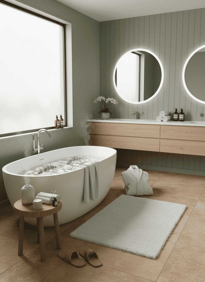 Spa-like Bathroom Retreats