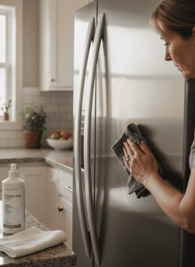 Banishing Fingerprints from Stainless Steel Appliances