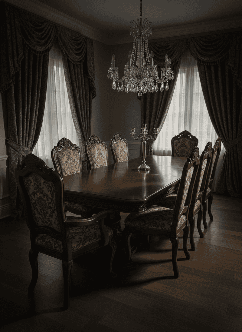 Heavy, Bulky Matching Dining Sets