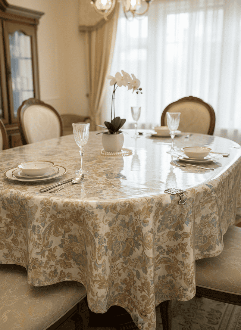 Plastic Tablecloth Protectors