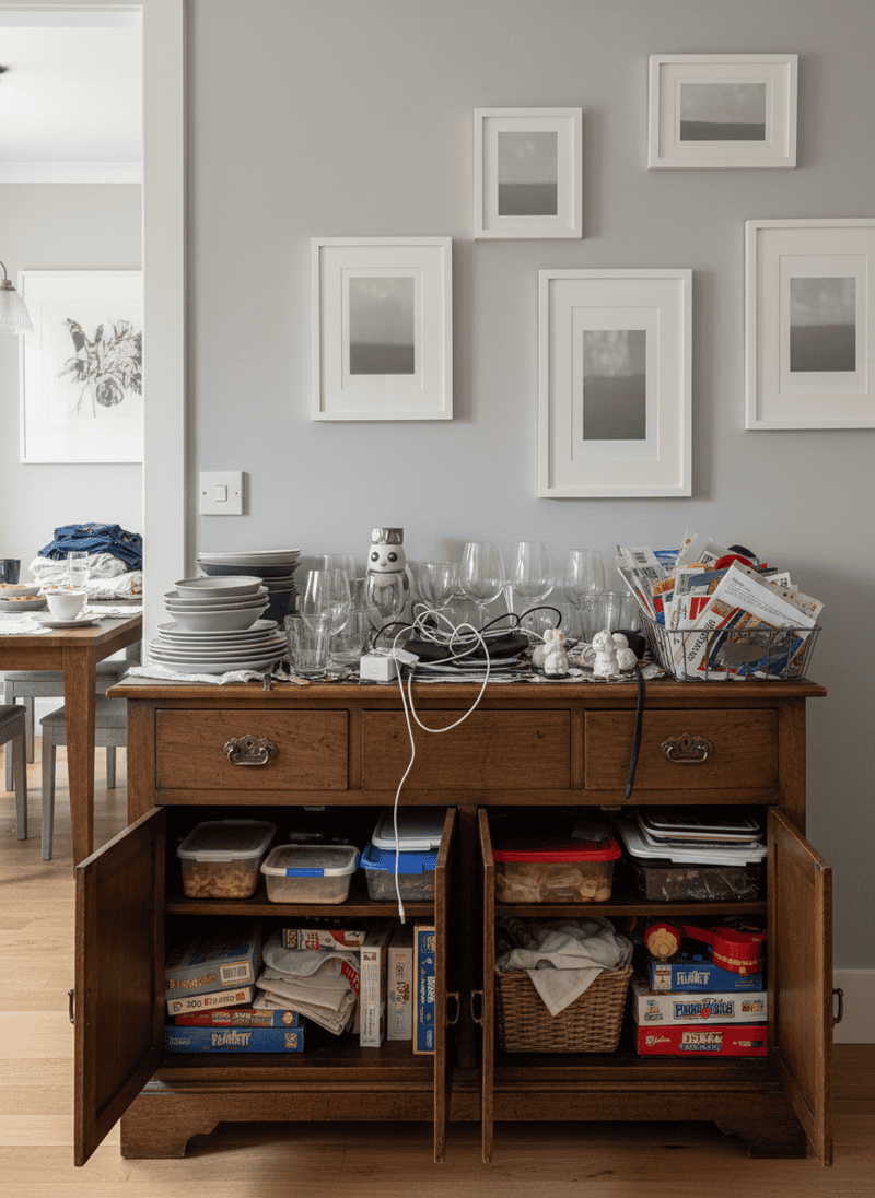 Lack of Intentional Storage Solutions