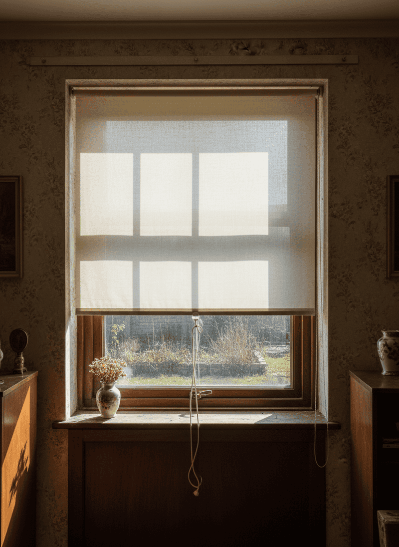 Flimsy, Untailored Roller Blinds