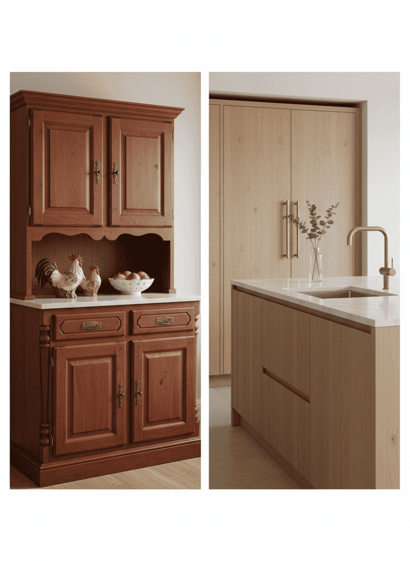Furniture-Style Cabinets (Unless High-End)