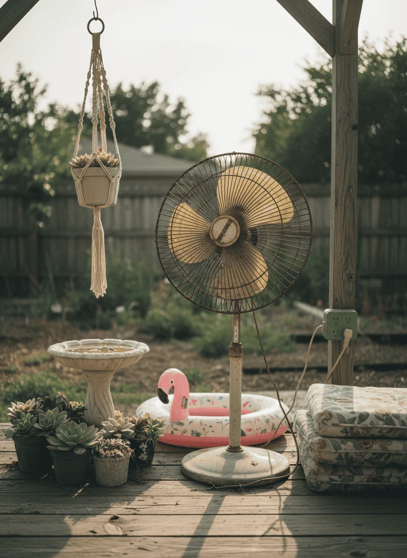 The Single, Weak Outdoor Fan