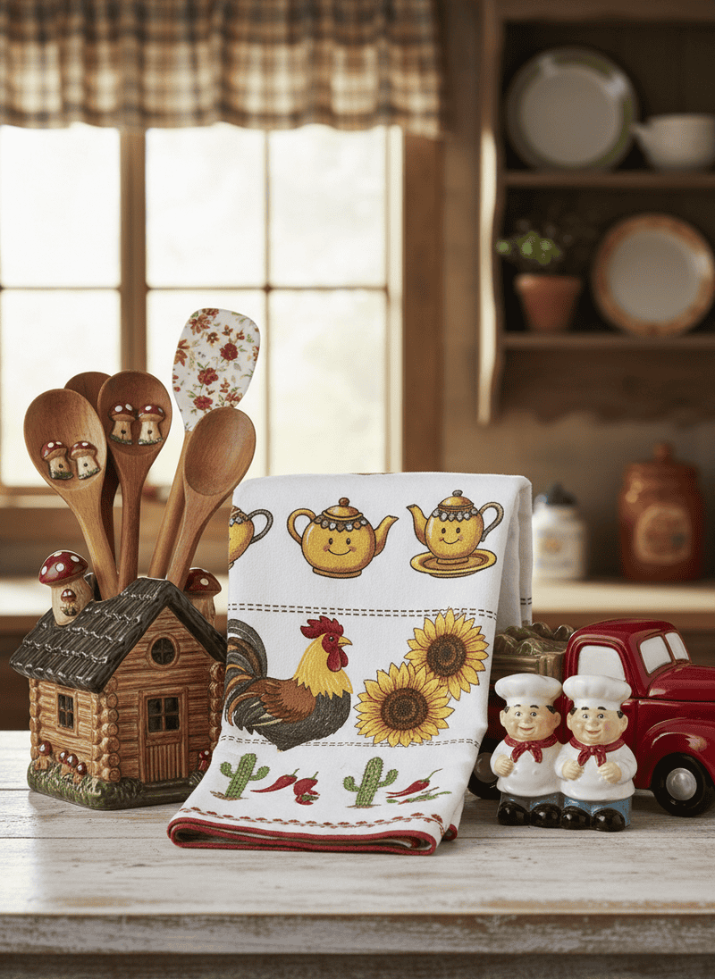 Themed Kitchen Towels and Accessories