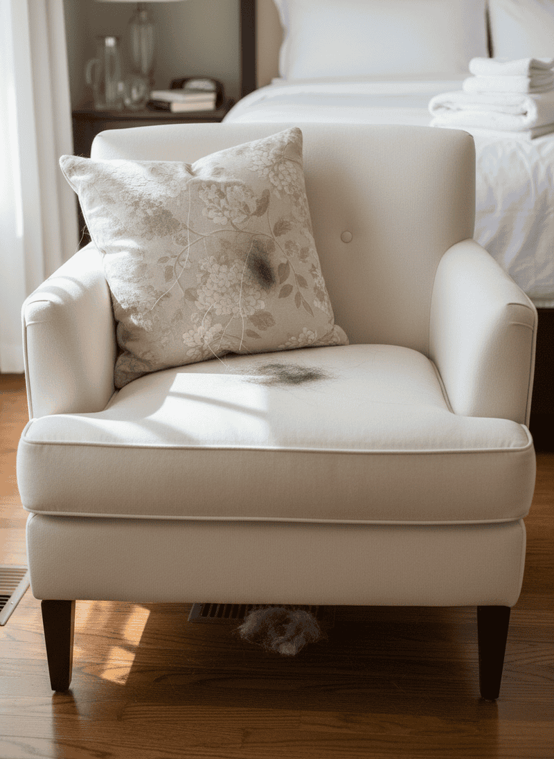 Unaddressed Pet Hair or Allergens
