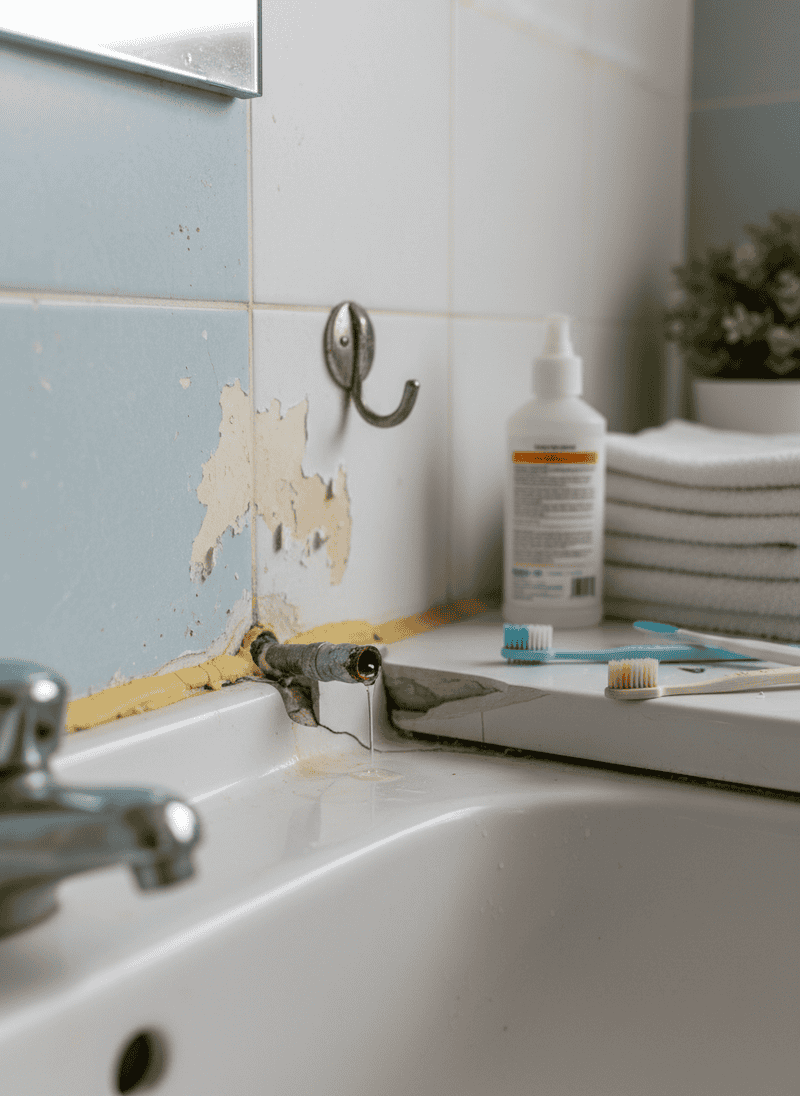 Delaying Small Bathroom Repairs and Maintenance