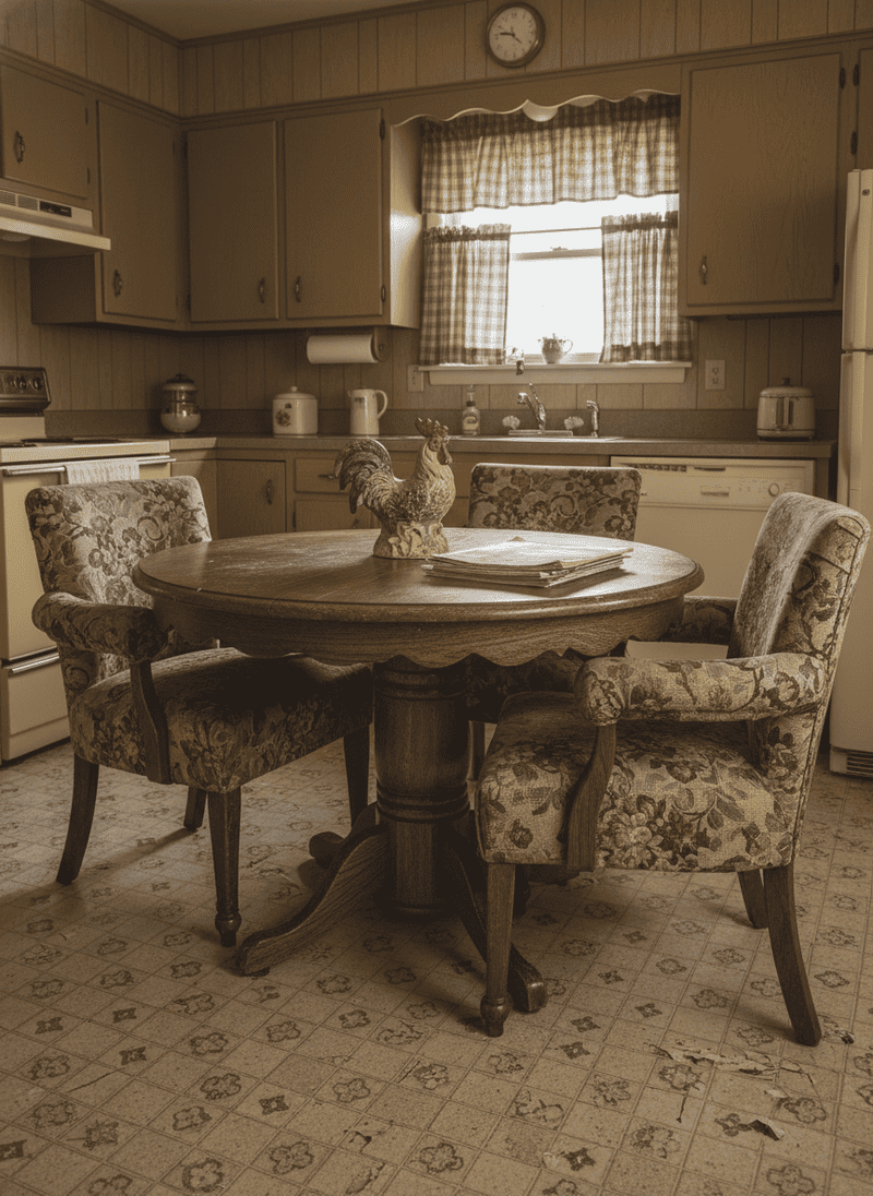 Outdated Kitchen Table & Chair Sets