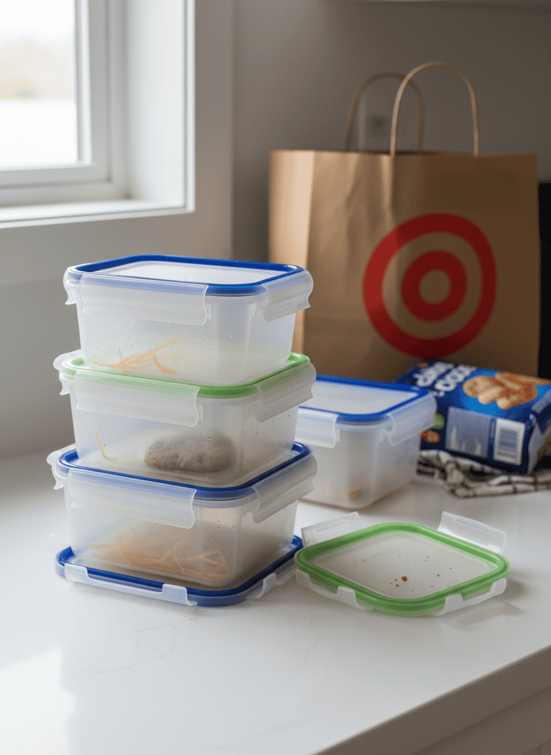 Poor Quality Plastic Storage Containers