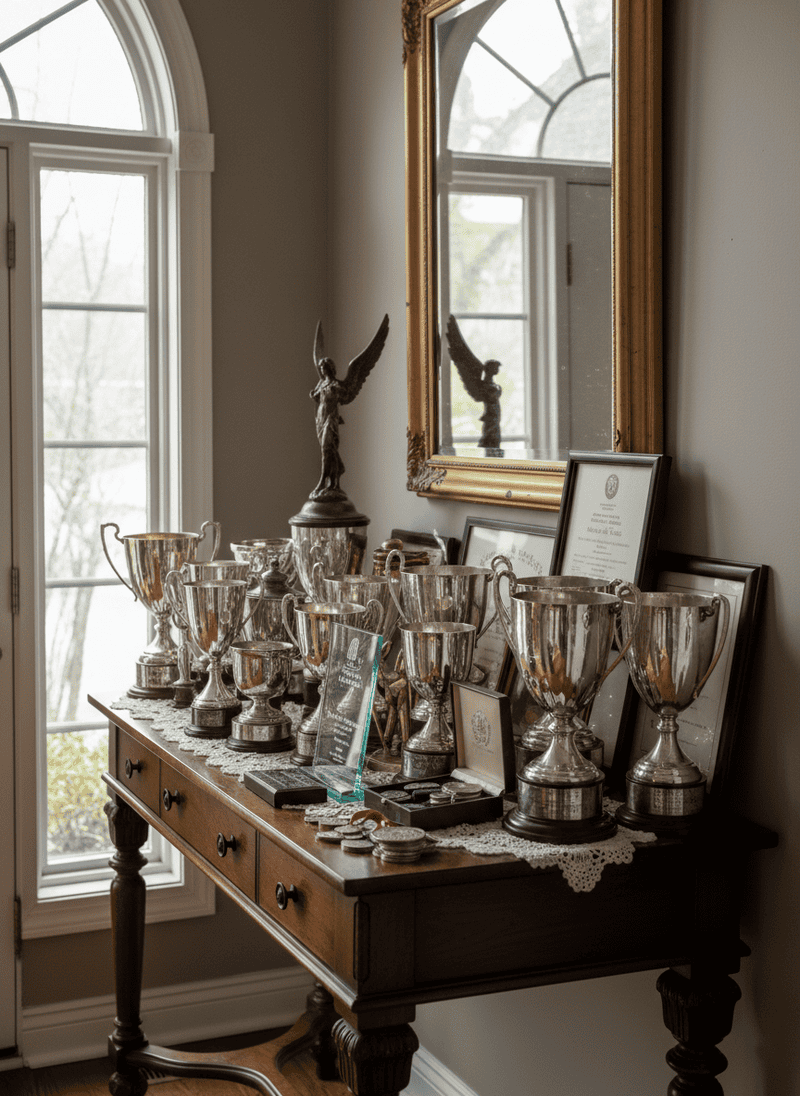 Too Many Trophies or Awards
