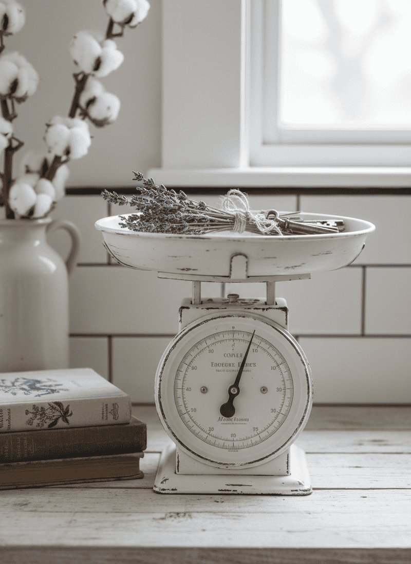 Vintage-Look Scale Decor
